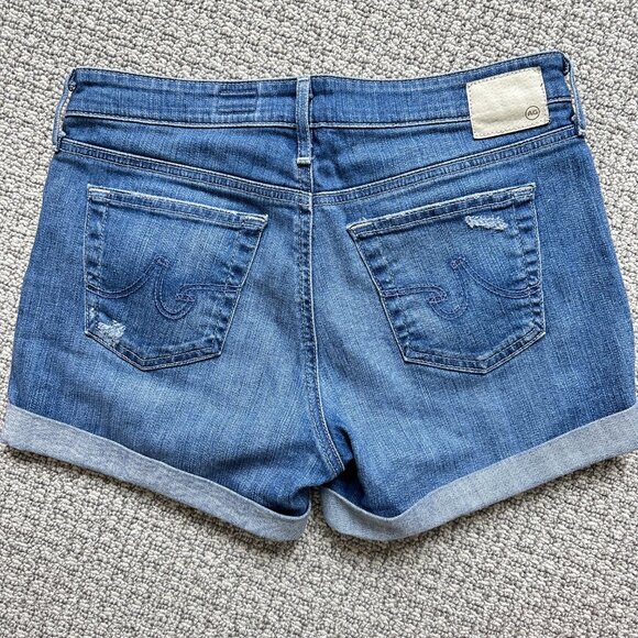 AG The Hailey Ex-Boyfriend Roll-Up Shorts - Picture 3 of 12